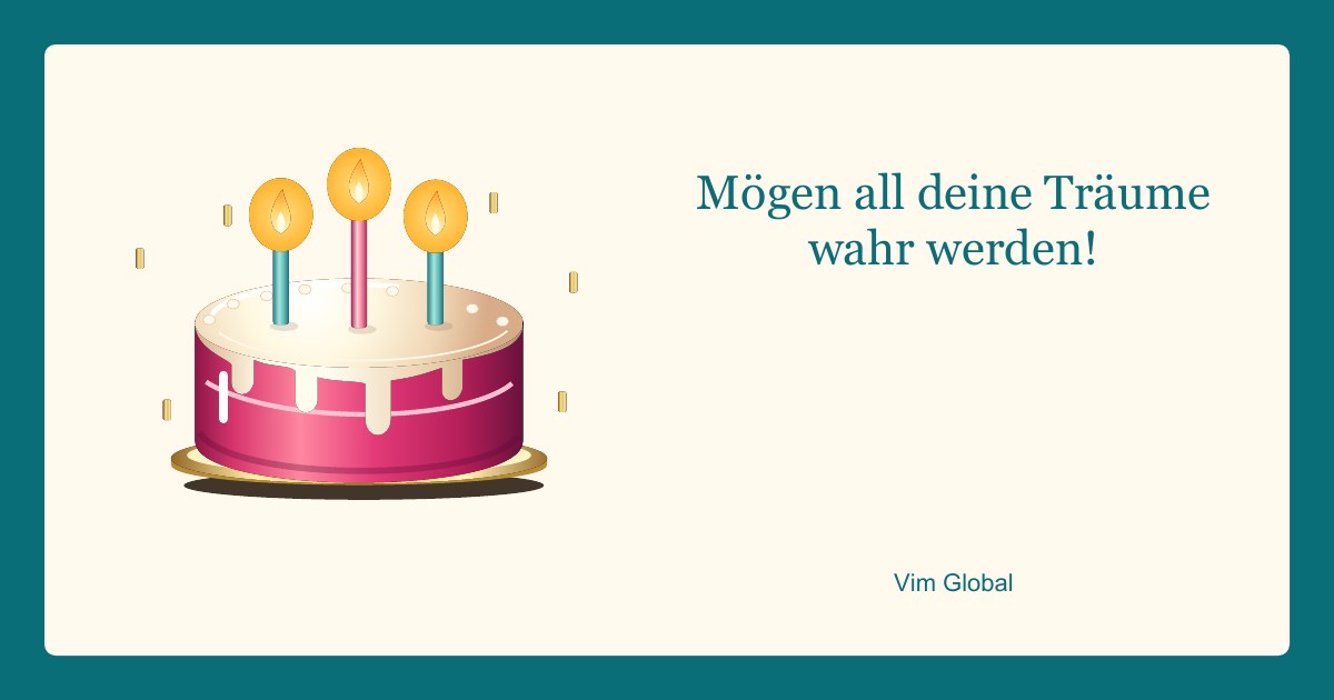 Wünsch dir etwas!