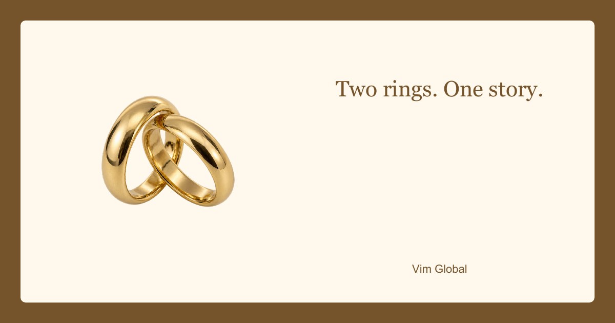 Two rings. One story.